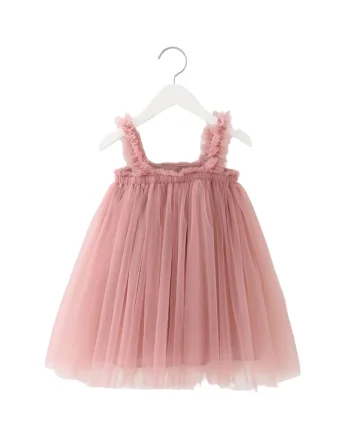 Rochie de fetite,  Laura, Tul, Roz, Roz