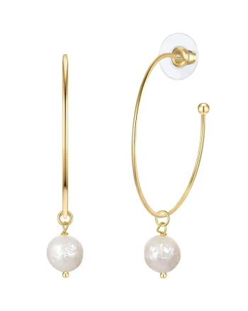Pearl hoop earring (kein Titel für Afound.com angegeben) 168271