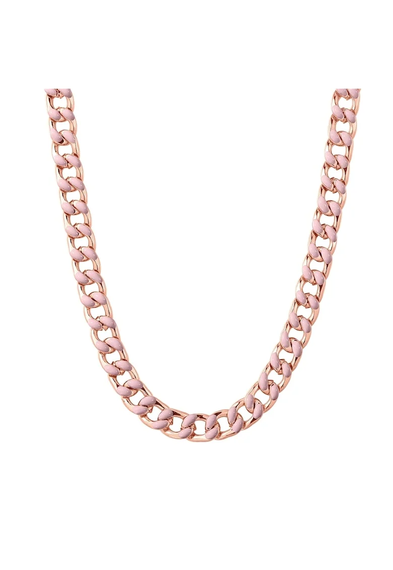 Colier placat cu aur rose de 14k, Auriu rose