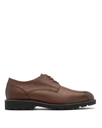 Pantofi derby de piele Harry, Maro