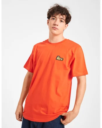 Tricou unisex cu logo, Portocaliu mandarina