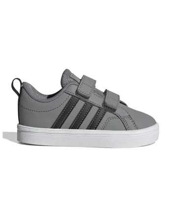 Pantofi sport cu velcro VS Pace 2.0, Negru/Gri inchis