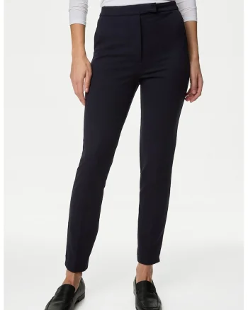 Pantaloni lungi slim fit, Bleumarin