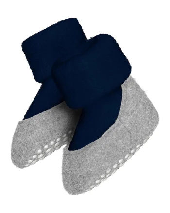 Sosete din amestec de lana Perfect Fit, Gri/Bleumarin