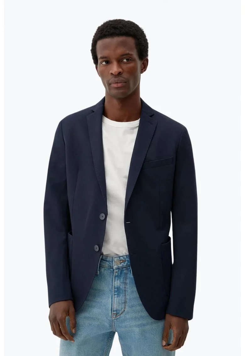 Sacou barbati cu croiala Slim fit Joog Suit bleumarin inchis, Bleumarin inchis