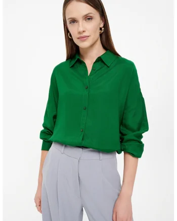 Camasa cu maneci lungi, Verde
