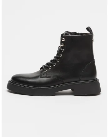 Ghete de piele Zeke, Negru