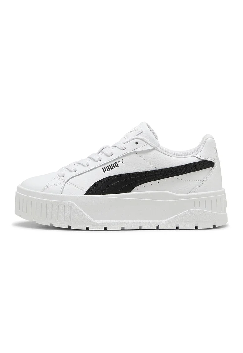 Pantofi sport Karmen II flatform, Alb/Negru