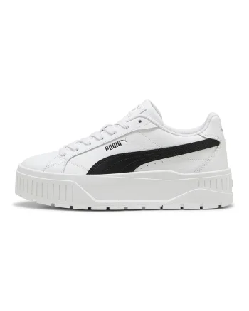 Pantofi sport Karmen II flatform, Alb/Negru