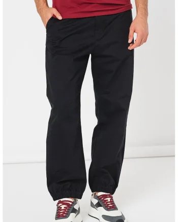 Pantaloni cu talie medie, Negru