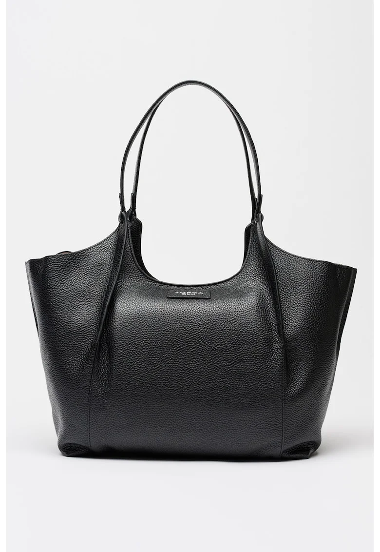 Geanta shopper din piele Coraline, Negru