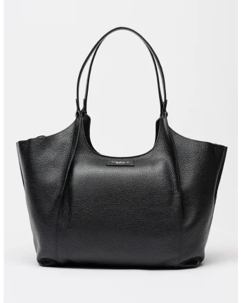 Geanta shopper din piele Coraline, Negru