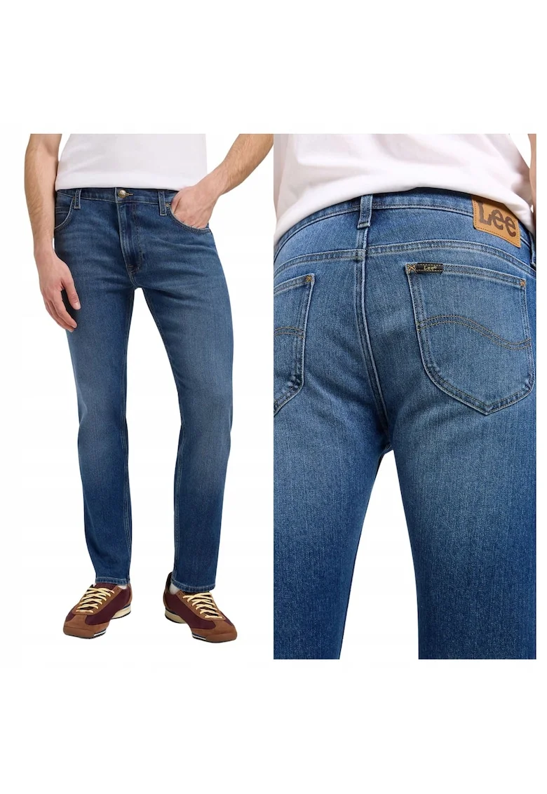 Spodnie Męskie Jeansowe  Rider Carson Klasyczne Denim