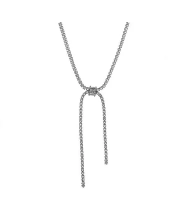Colier Tennis 5951,  Argintiu