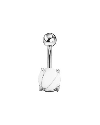 Piercing 4295 inox, Argintiu