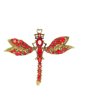 Brosa Libelula 4287, Rosu