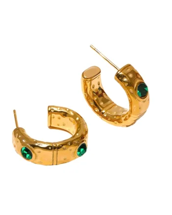 Cercei Eleganti 5802, Verde