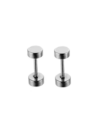 Cercei inox 5633, 8 mm