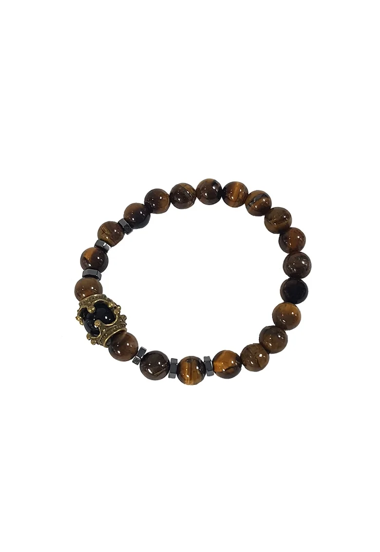 Bratara Pietre Naturale 5386N,  Maro