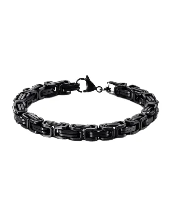 Bratara 5384C Titan,  Negru, 6mm