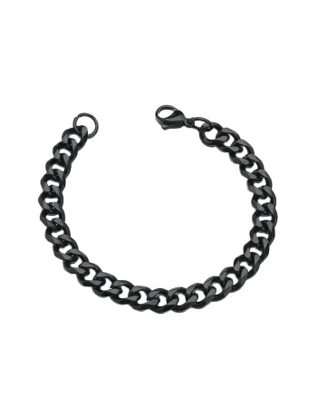 Bratara 3918 inox, Negru