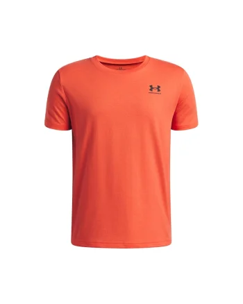 Tricou cu logo Sportstyle, Portocaliu mandarina