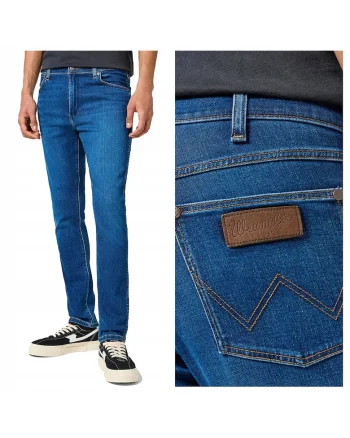Blugi Lungi 5 Buzunare Albastru, Albastru