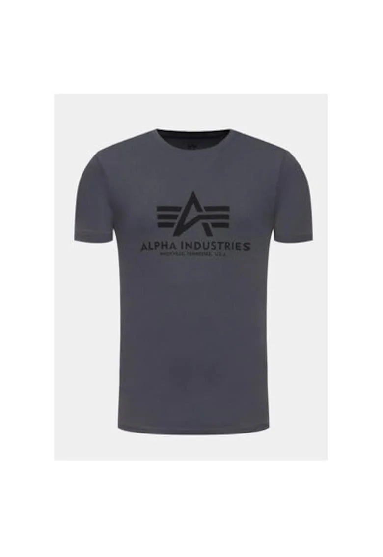 Tricou barbati  100501, Bumbac, Negru, Negru