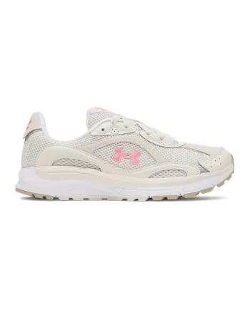 Pantofi sport Tech Runner cu plasa, Roz pastel/Alb murdar/Bej deschis