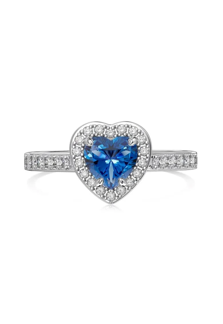 Inel  Valentine's cu Inimioara Blue, pentru femei, Una Vida
