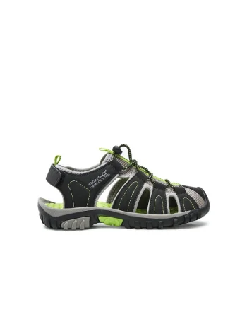 Sandale copii,  14099, Piele ecologica, Negru