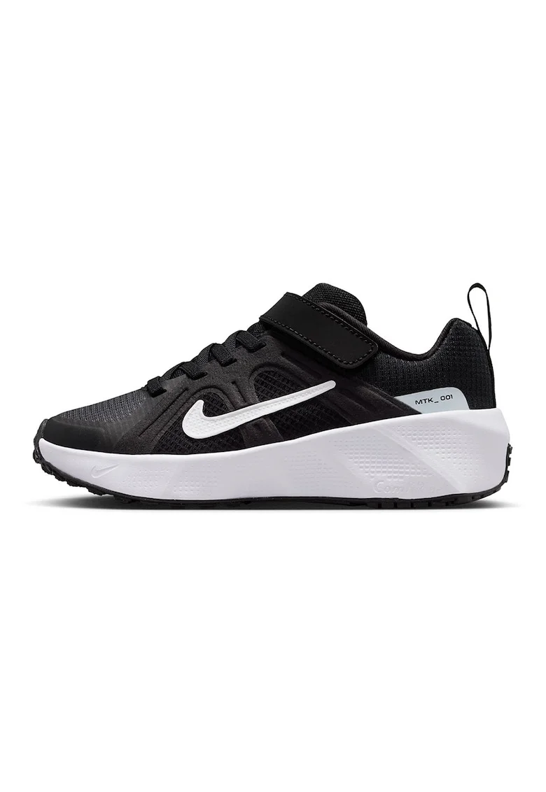 Pantofi sport low-cut Metro Tek cu segment cu inchidere velcro, Negru/Gri inchis