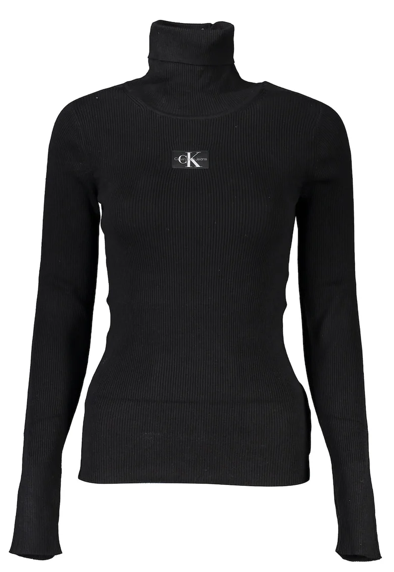 Bluza dama,  78% Lyocell, 22% Poliamida, Negru, J20J221688, Negru