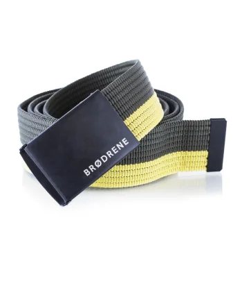 Curea Brodrene, P16, cu inchidere automata, pentru barbati, Galben/Negru