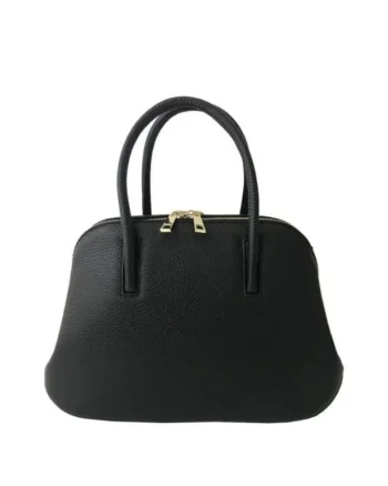 Geanta dama din piele naturala  Elaine, Negru, 29 x 20 x 11 cm