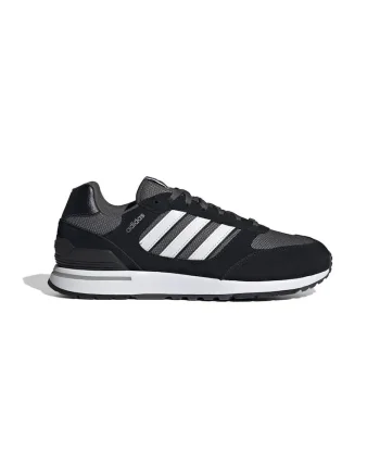 Pantofi sport cu insertii din piele intoarsa si logo contrastant,
