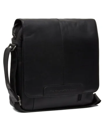Geanta umar unisex piele naturala, 7 litri, Raphael,, Negru