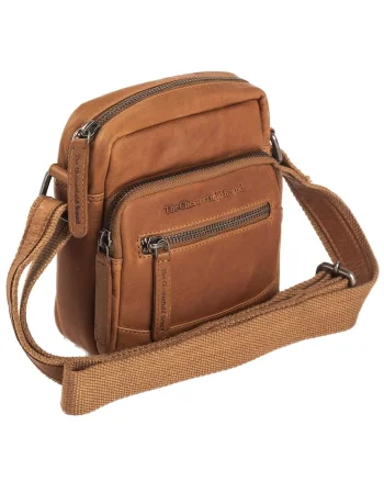 Geanta umar unisex piele naturala, 1.6 litri, Bremen,, Coniac