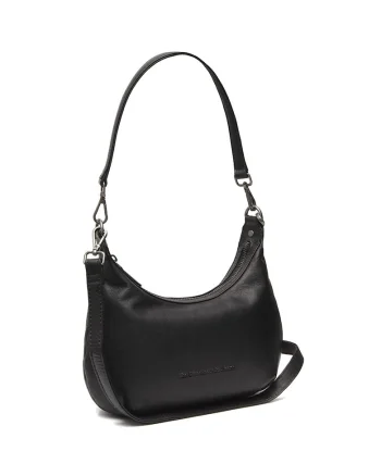Geanta umar dama piele naturala, 3.5 litri, Nancy,, Negru