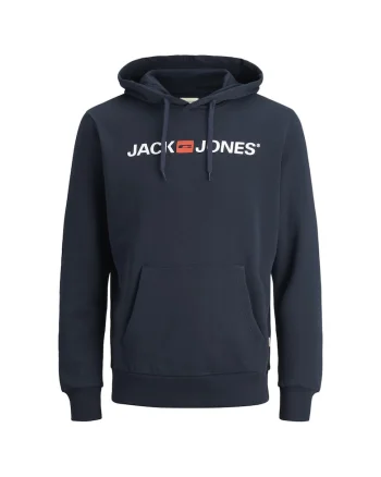 Hanorac JACK &JONES Corp Old Logo 15393, Albastru inchis