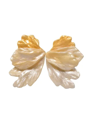 Cercei Marilu, Auriu/Galben/Crem