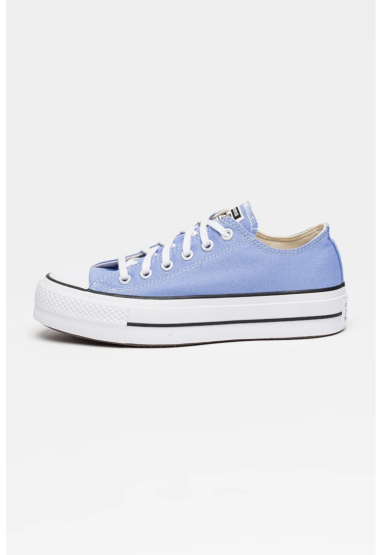 Pantofi sport cu talpa flatform Chuck Taylor All Star Lift, Albastru pastel