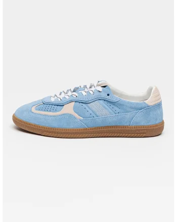 Pantofi sport Tb.490 Rife Cornflower low-cut de piele intoarsa, Albastru pastel/Grej