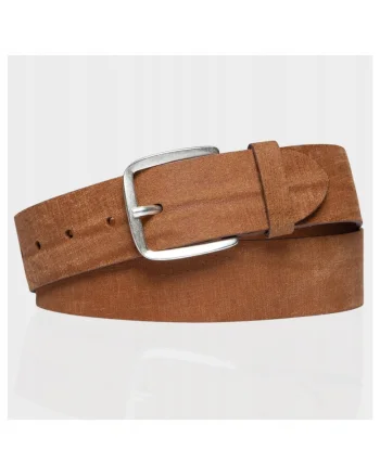 Curea Barbati,  SOPO-VAN982, Piele Naturala, 95 cm, Maro