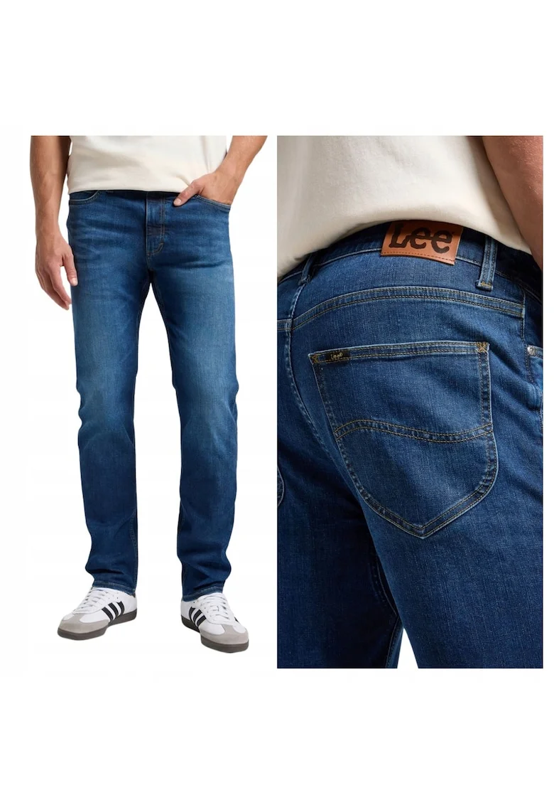 Blugi barbati  X Slim, Straight Fit, albastru, W33xL34
