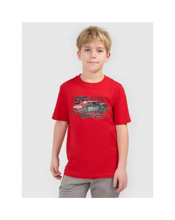 Tricou copii  rosu, Rosu