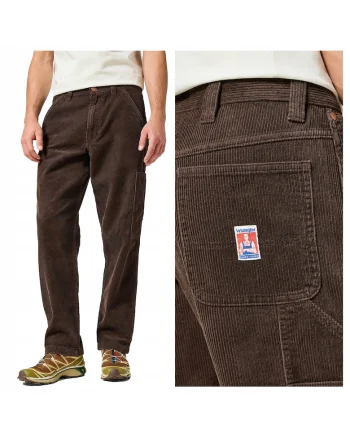 Pantaloni Barbati,  Casey Jones, Regular Fit, Cu Fermoar, 5 Buzunare, Lungi, Bumbac, W31-L32 US, Maro