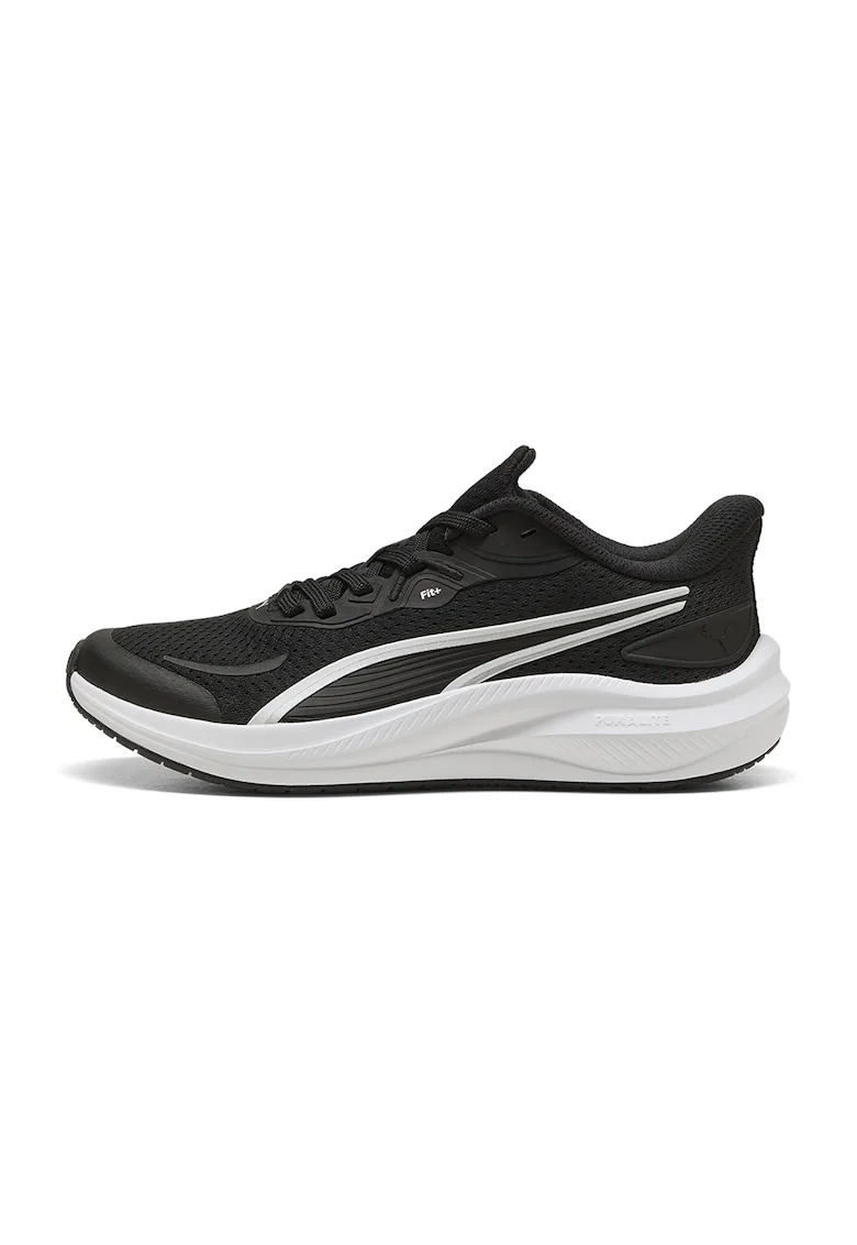 Pantofi sport Skyrocket Lite 2 din plasa, Alb/Negru/Argintiu