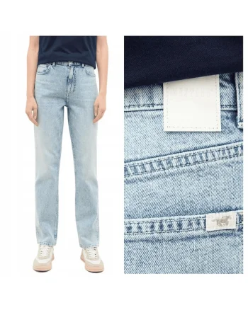 Blugi Dama, Lee, Breese Bootcut, Bootcut, Talie Inalta, Lungi, Cu Fermoar, 5 Buzunare, Bumbac, W28-L29 US, Negru
