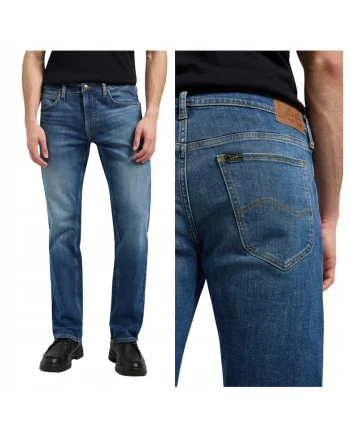 Blugi bărbați  Daren Zip Fly, fit, albastru